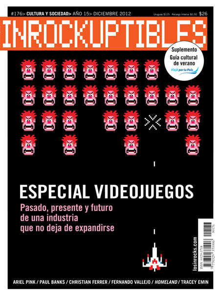 INROCKUPTIBLES | LOS magazine side cover December 2012