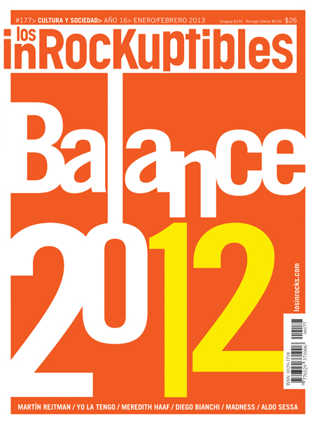 INROCKUPTIBLES | LOS magazine side cover January/February 2013