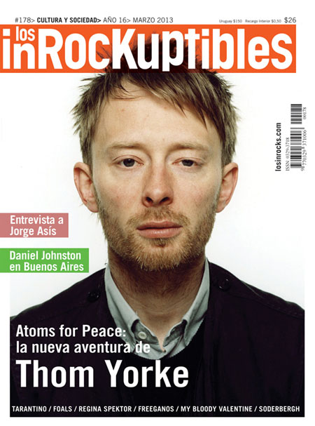 INROCKUPTIBLES | LOS magazine side cover March 2013