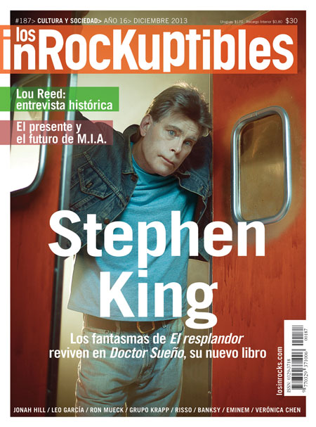 INROCKUPTIBLES | LOS magazine side cover December 2013