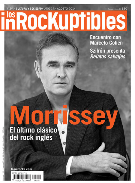 INROCKUPTIBLES | LOS magazine side cover August 2014