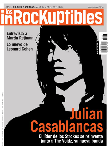 INROCKUPTIBLES | LOS magazine side cover October 2014