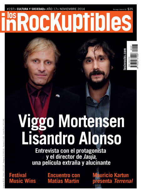 INROCKUPTIBLES | LOS magazine side cover November 2014