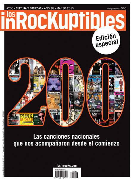 INROCKUPTIBLES | LOS magazine side cover March 2015