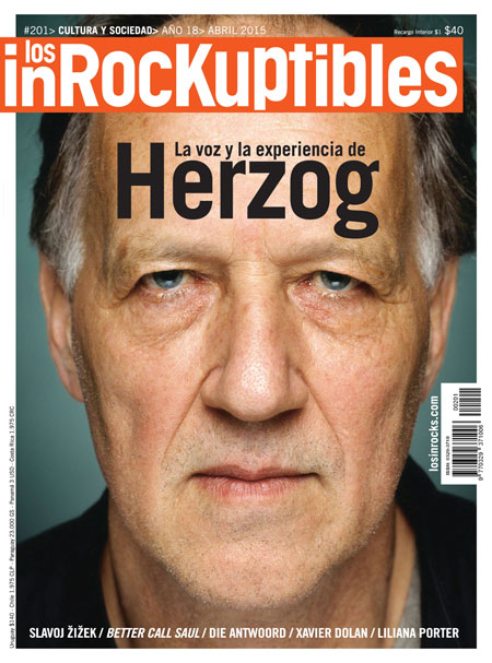 INROCKUPTIBLES | LOS magazine side cover April 2015