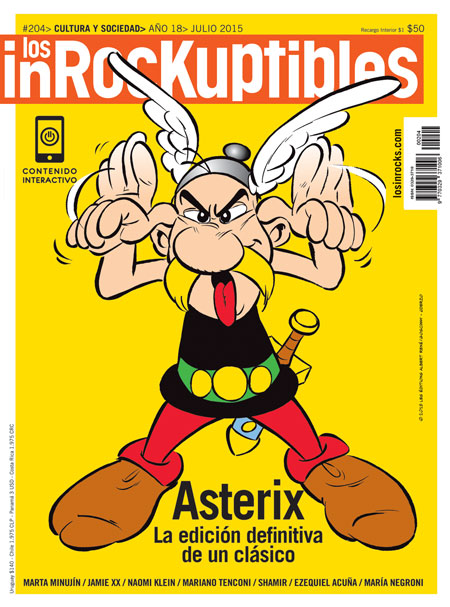 INROCKUPTIBLES | LOS magazine side cover July 2015