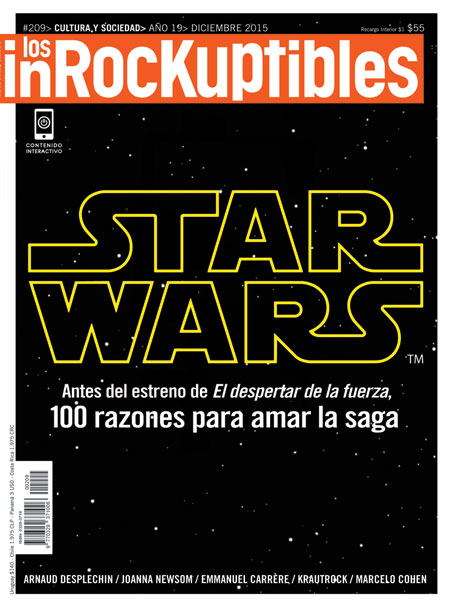 INROCKUPTIBLES | LOS magazine side cover December 2015