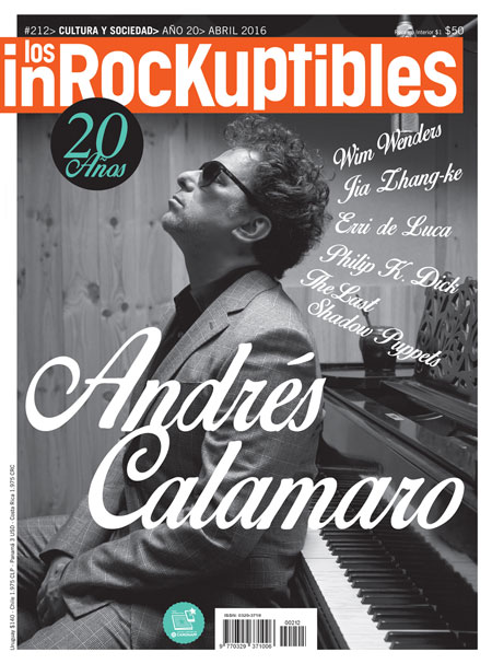 INROCKUPTIBLES | LOS magazine side cover April 2016
