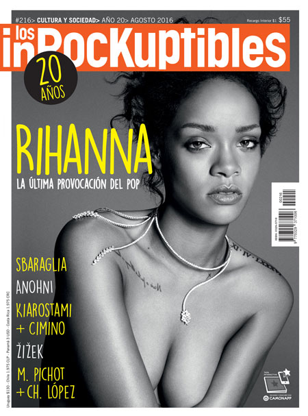 INROCKUPTIBLES | LOS magazine side cover August 2016