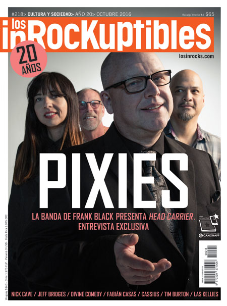 INROCKUPTIBLES | LOS magazine side cover October 2016