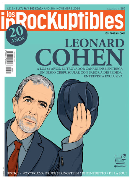 INROCKUPTIBLES | LOS magazine side cover November 2016