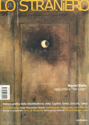 STRANIERO | LO magazine side cover Issue 18 November 2001