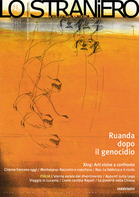 STRANIERO | LO magazine side cover Issue 28 October 2002