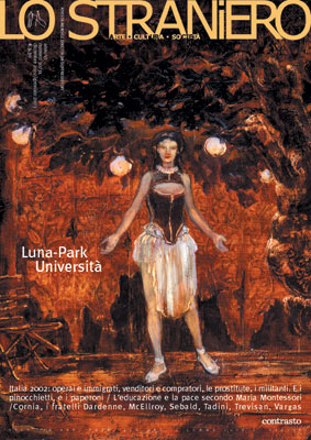 STRANIERO | LO magazine side cover Issue 30/31 December 2002