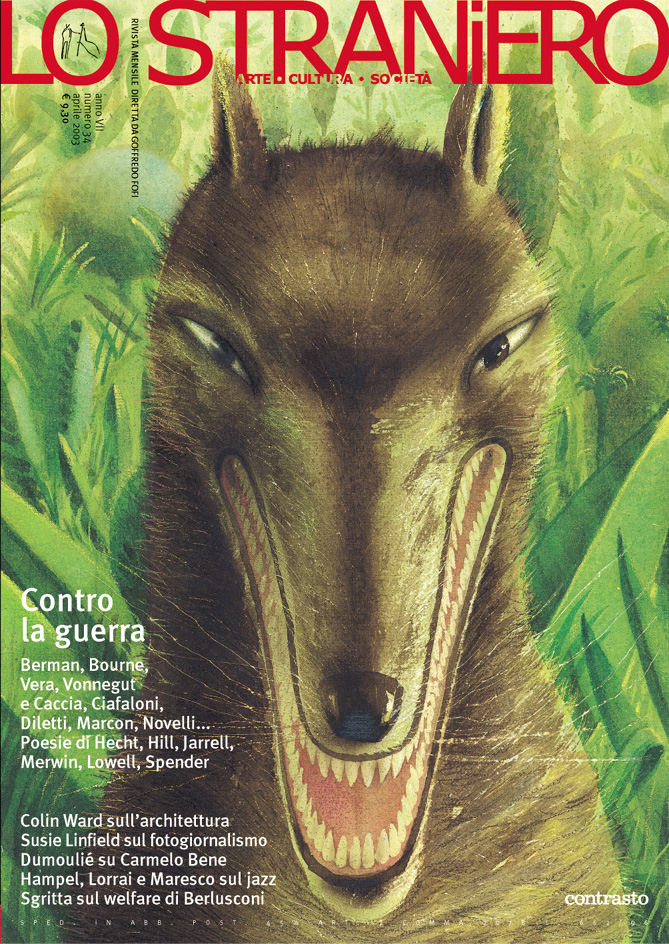 STRANIERO | LO magazine side cover Issue 34 April 2003