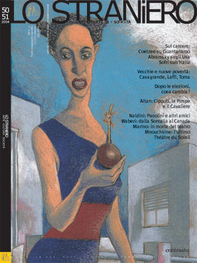 STRANIERO | LO magazine side cover Issue 50/51 August/September 2004
