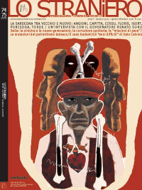 STRANIERO | LO magazine side cover Issue 74/75 August/September 2006
