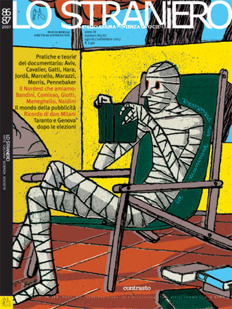 STRANIERO | LO magazine side cover Issue 86/87 August/September 2007
