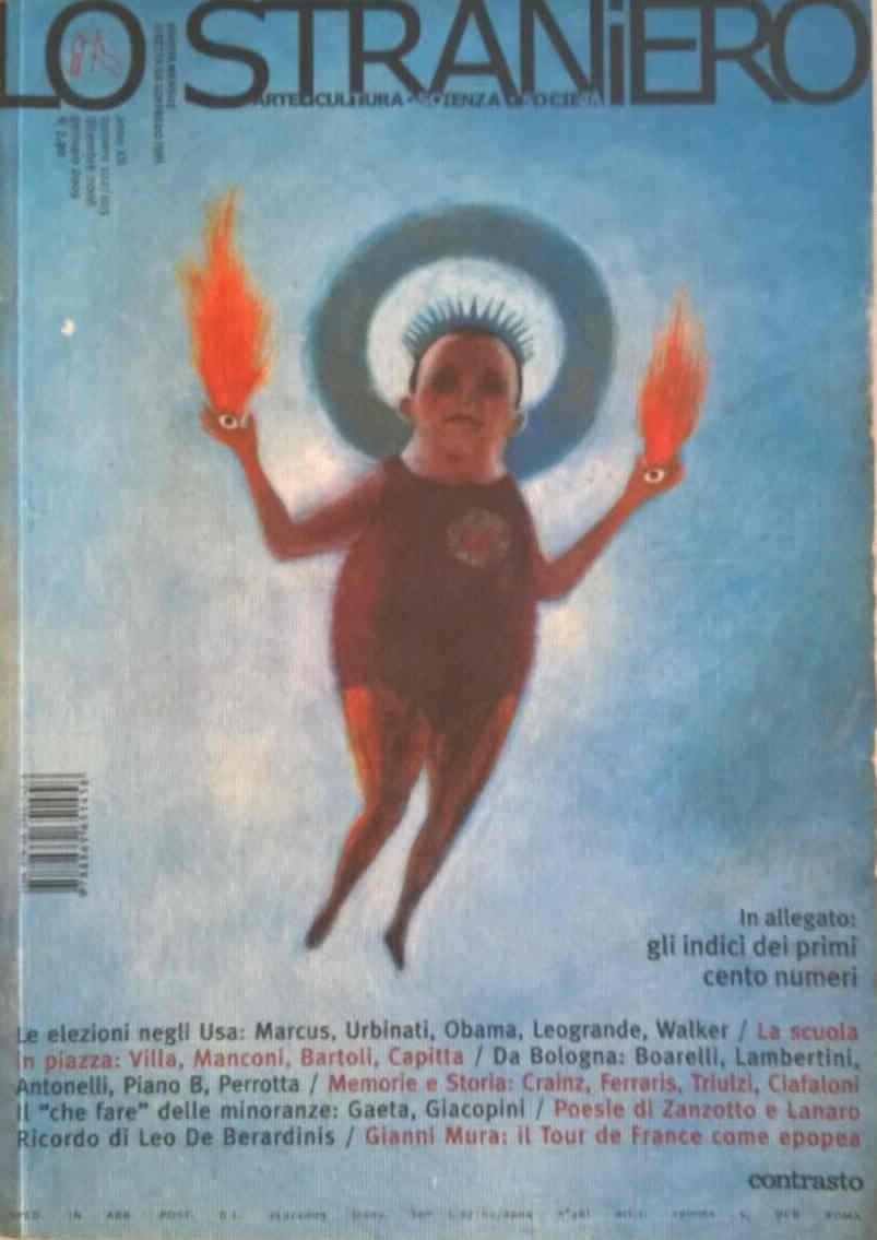 STRANIERO | LO magazine side cover Issue 102/103 December 2008