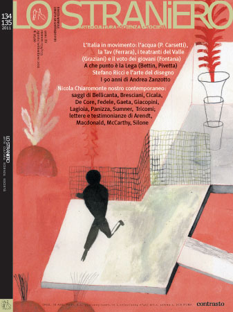 STRANIERO | LO magazine side cover Issue 134/135 August/September 2011