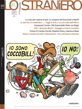 STRANIERO | LO magazine side cover Issue 136 October 2011