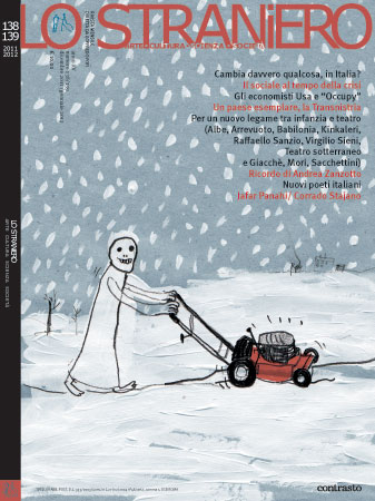 STRANIERO | LO magazine side cover Issue 138/139 December 2011
