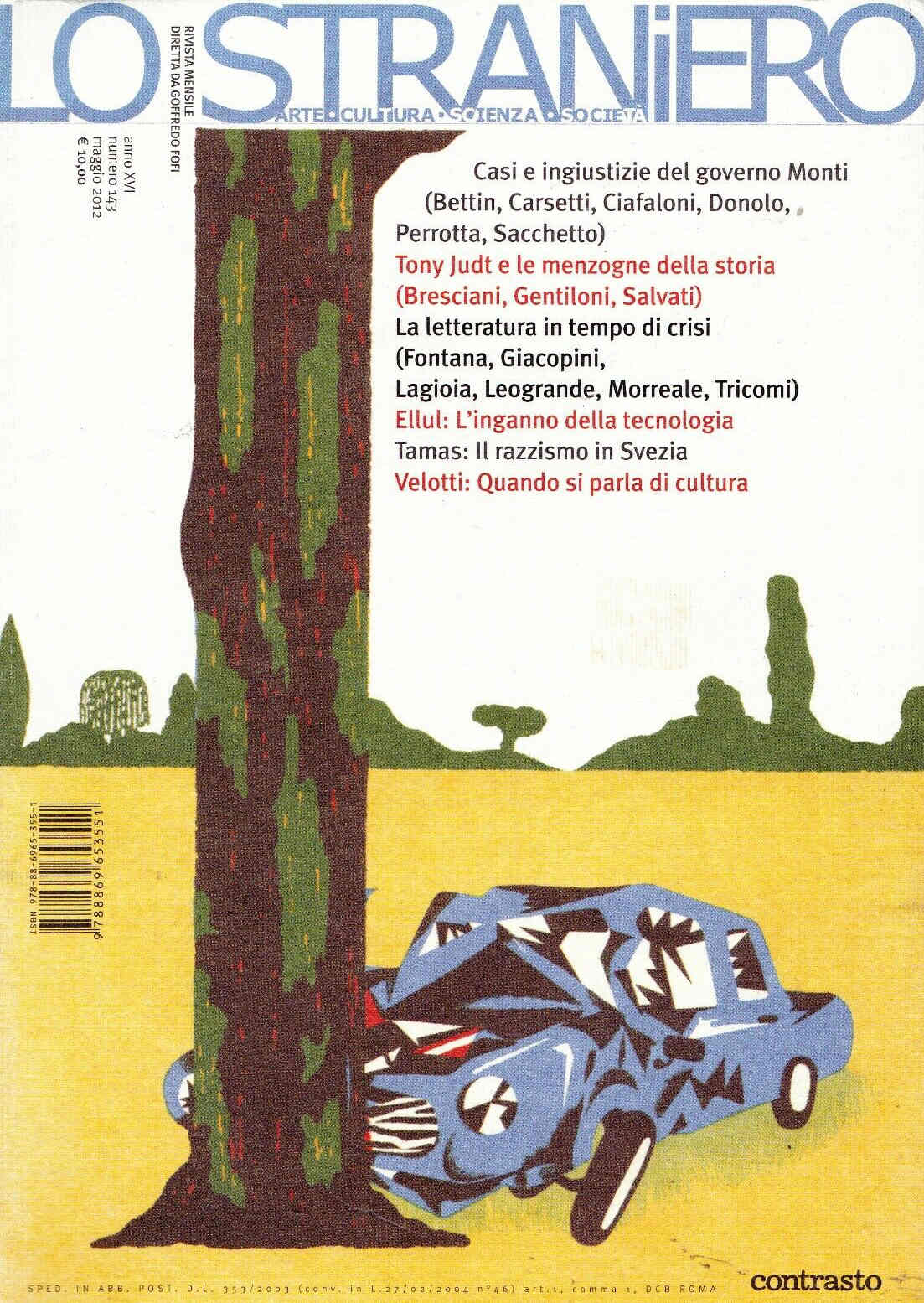 STRANIERO | LO magazine side cover Issue 143 May 2012