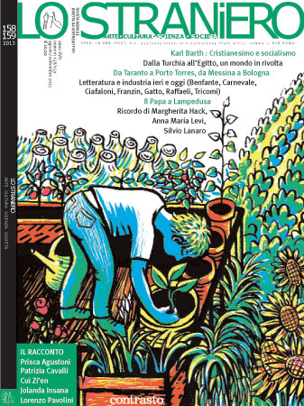 STRANIERO | LO magazine side cover Issue 158/159 August/September 2013