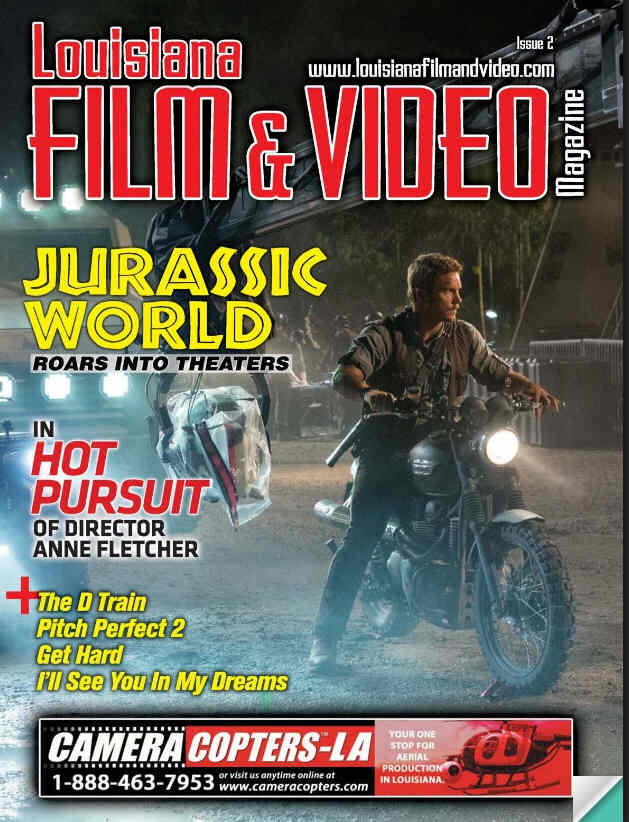 LOUISIANA FILM AND VIDEO MAGAZINE magazine side cover Issue 2  2015