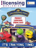 LICENSING TODAY WORLDWIDE magazine side cover January 2010