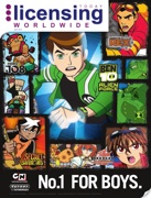 LICENSING TODAY WORLDWIDE magazine side cover April 2010