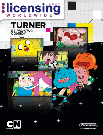 LICENSING TODAY WORLDWIDE magazine side cover October 2012