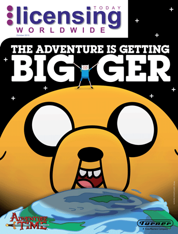 LICENSING TODAY WORLDWIDE magazine side cover October 2013