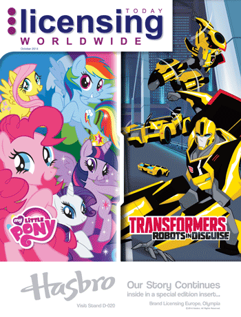 LICENSING TODAY WORLDWIDE magazine side cover October 2014