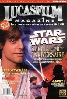 LUCASFILM STAR WARS magazine side cover Issue 8 Spring 1997