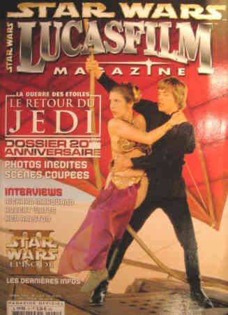 LUCASFILM STAR WARS magazine side cover Issue 41 May/June 2003