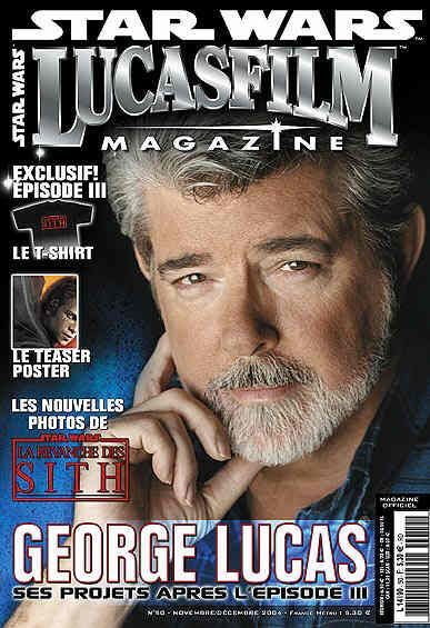LUCASFILM STAR WARS magazine side cover Issue 50 November/December 2004