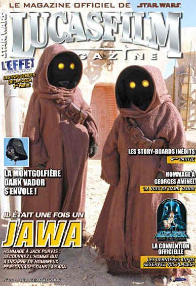 LUCASFILM STAR WARS magazine side cover Issue 66 July/August 2007