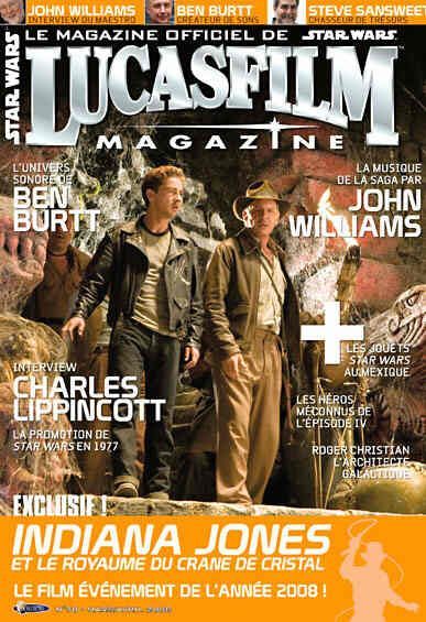 LUCASFILM STAR WARS magazine side cover Issue 70 March/April 2008