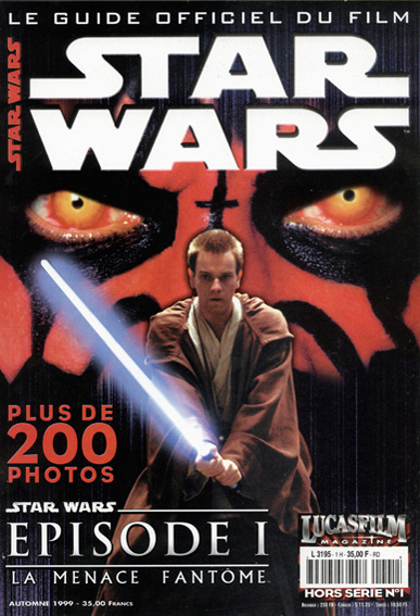LUCASFILM STAR WARS magazine side cover  Special # 1 Autumn 2002