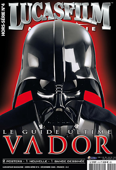 LUCASFILM STAR WARS magazine side cover  Special # 4 December 2005