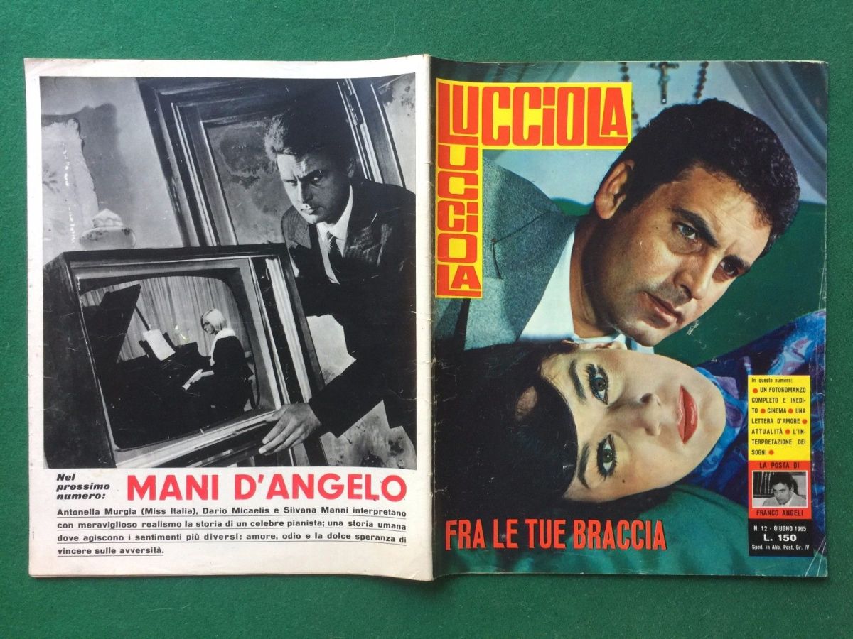 LUCCIOLA magazine side cover Issue 12  June 1965