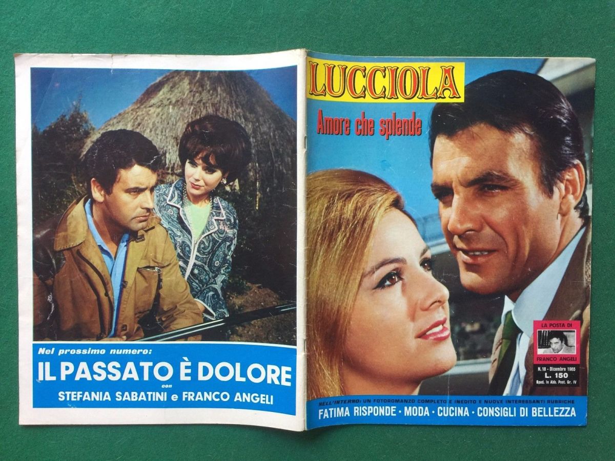 LUCCIOLA magazine side cover Issue 18  December 1965