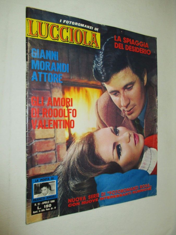 LUCCIOLA magazine side cover Issue 21  April 1966