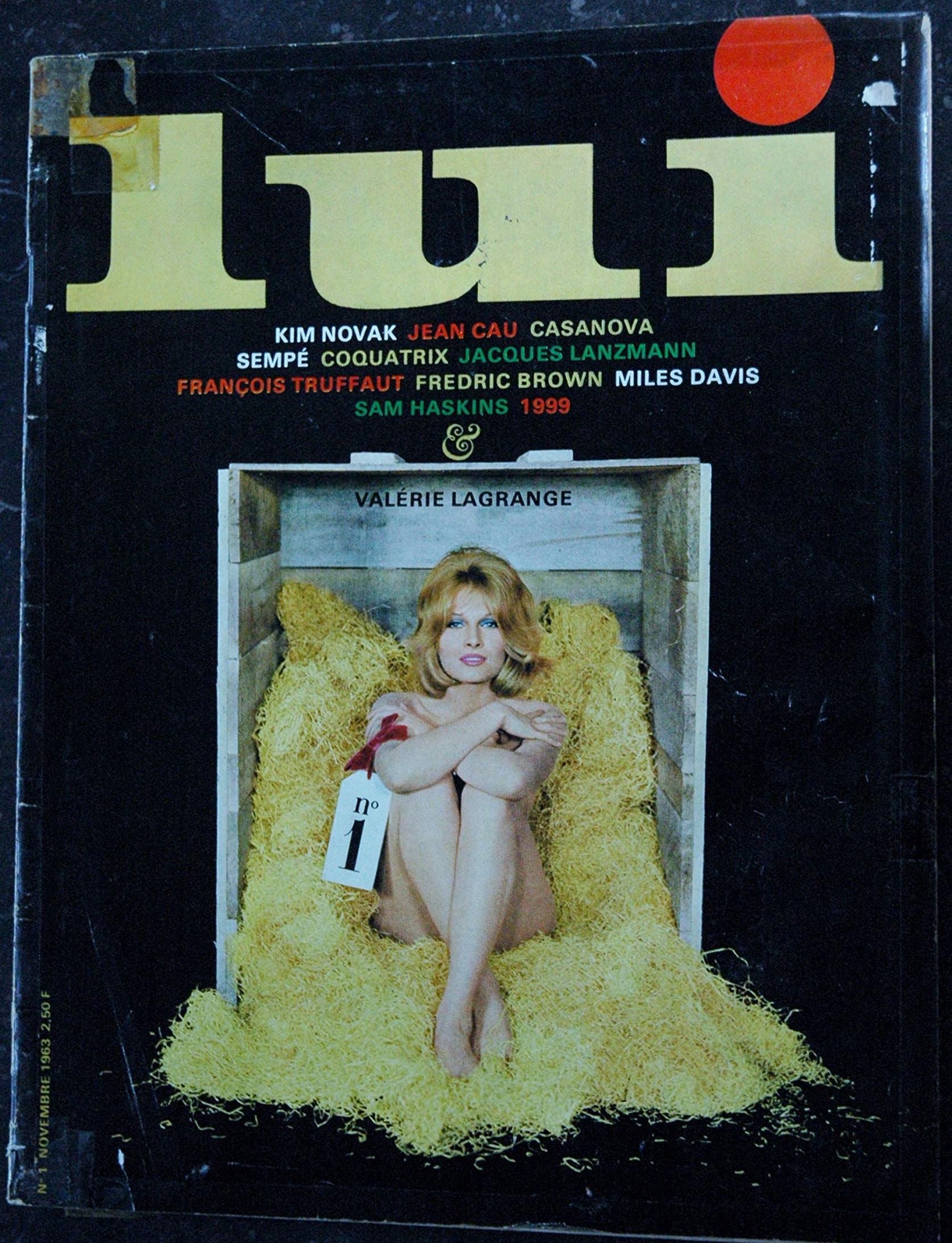 LUI magazine side cover Issue 1  November 1963