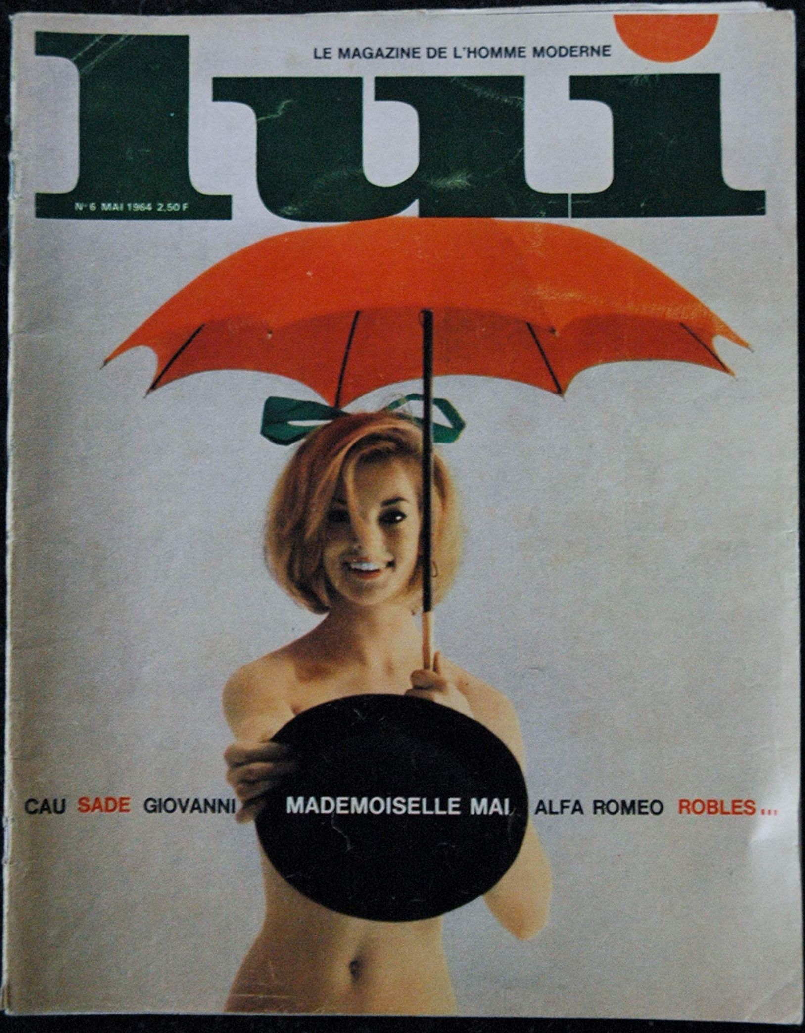 LUI magazine side cover Issue 6  May 1964