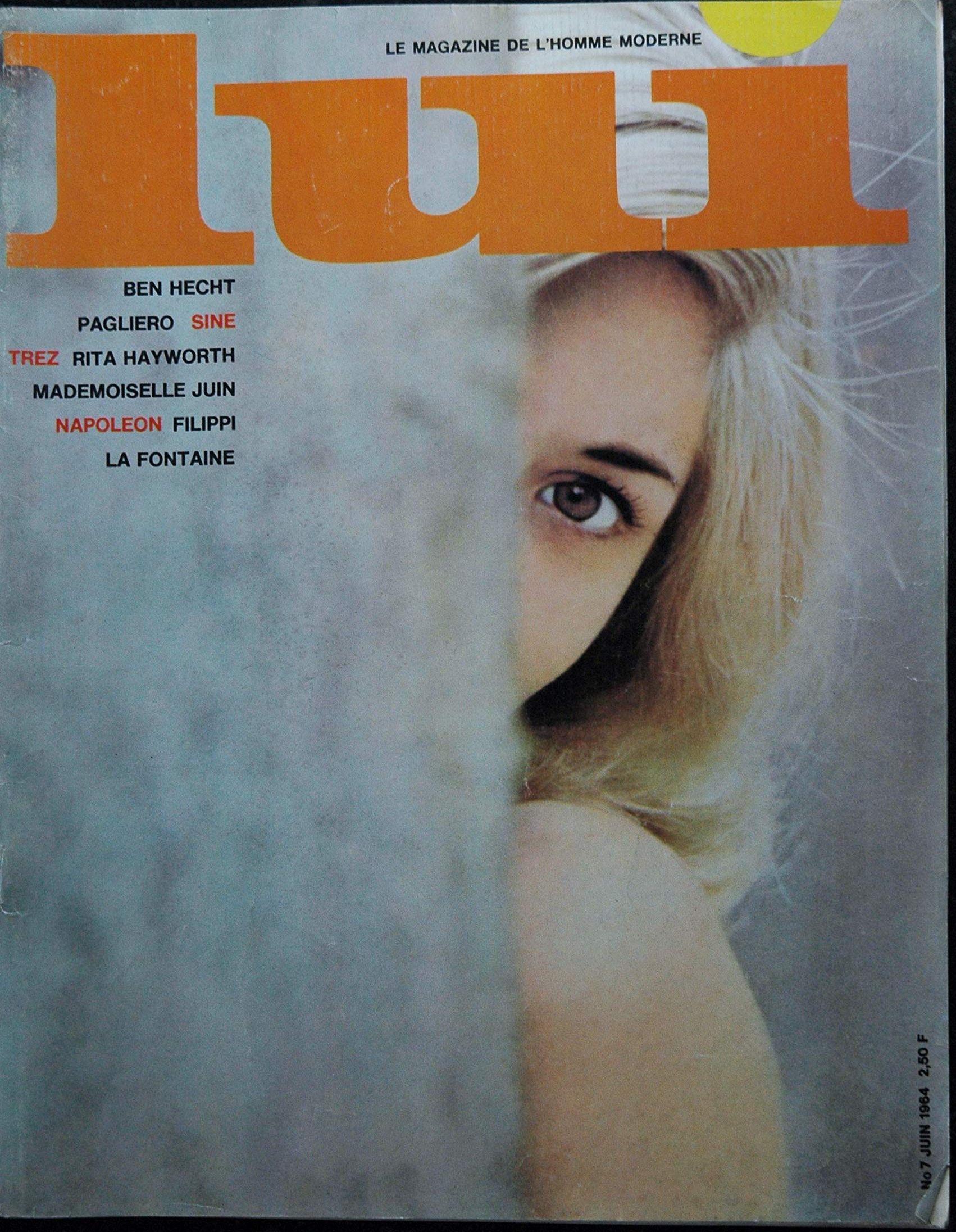 LUI magazine side cover Issue 7  June 1964
