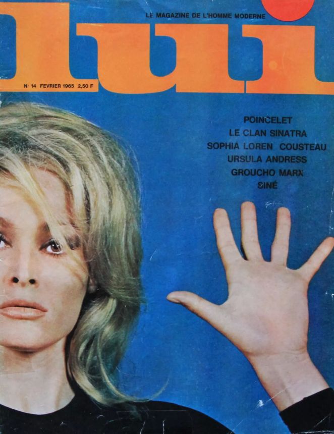 LUI magazine side cover Issue 14  February 1965