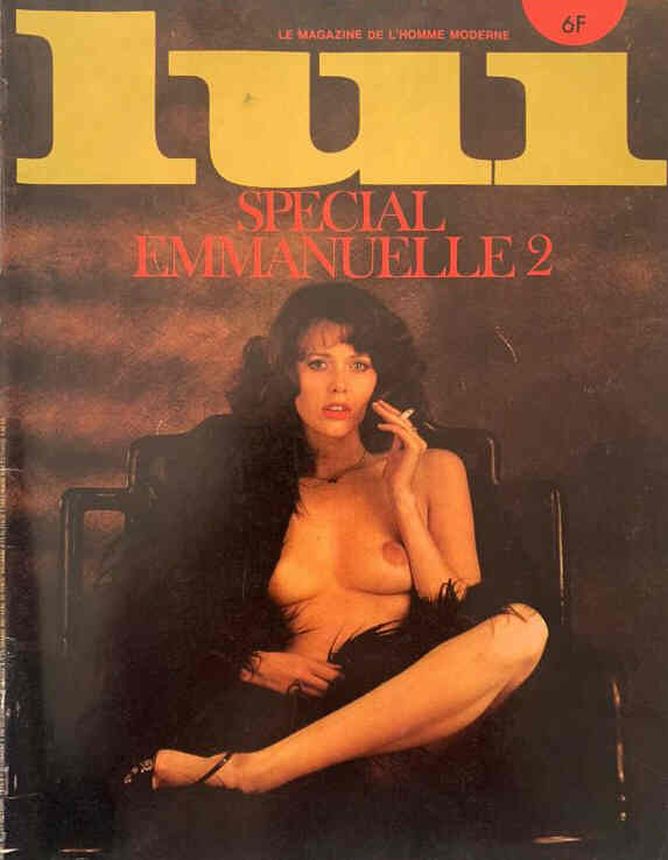 LUI magazine side cover Issue 143  December 1975
