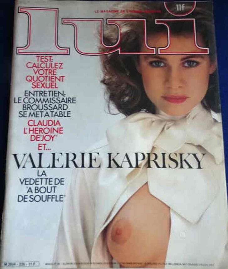 LUI magazine side cover Issue 235  August 1983